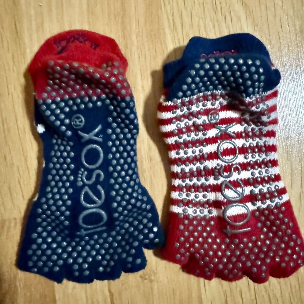 Patriotic ToeSox size small
